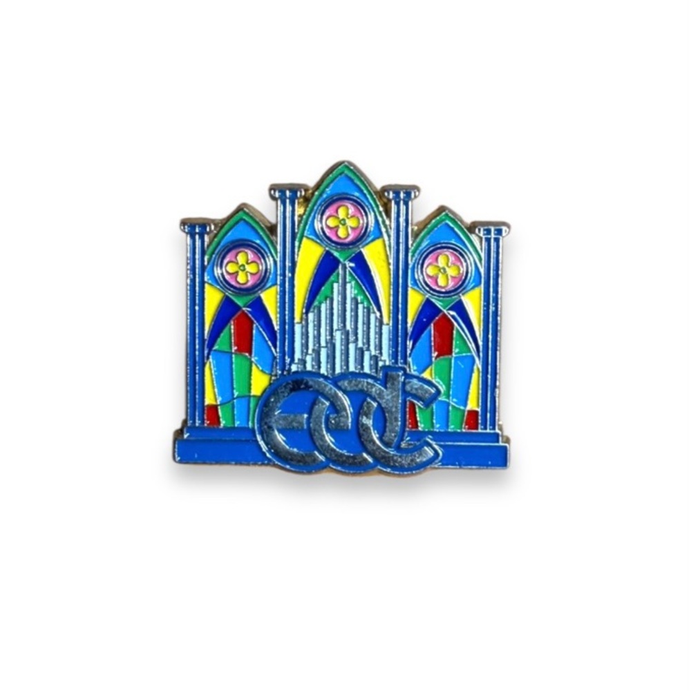 EDC Las Vegas Insomniac Stained Glass Cathedral Pin